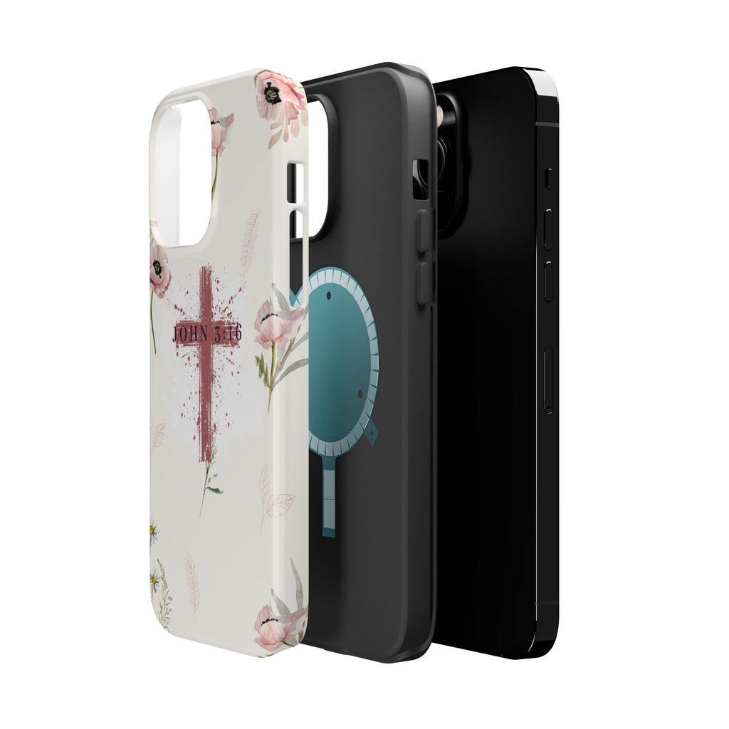 John 3:16 Floral Phone Case