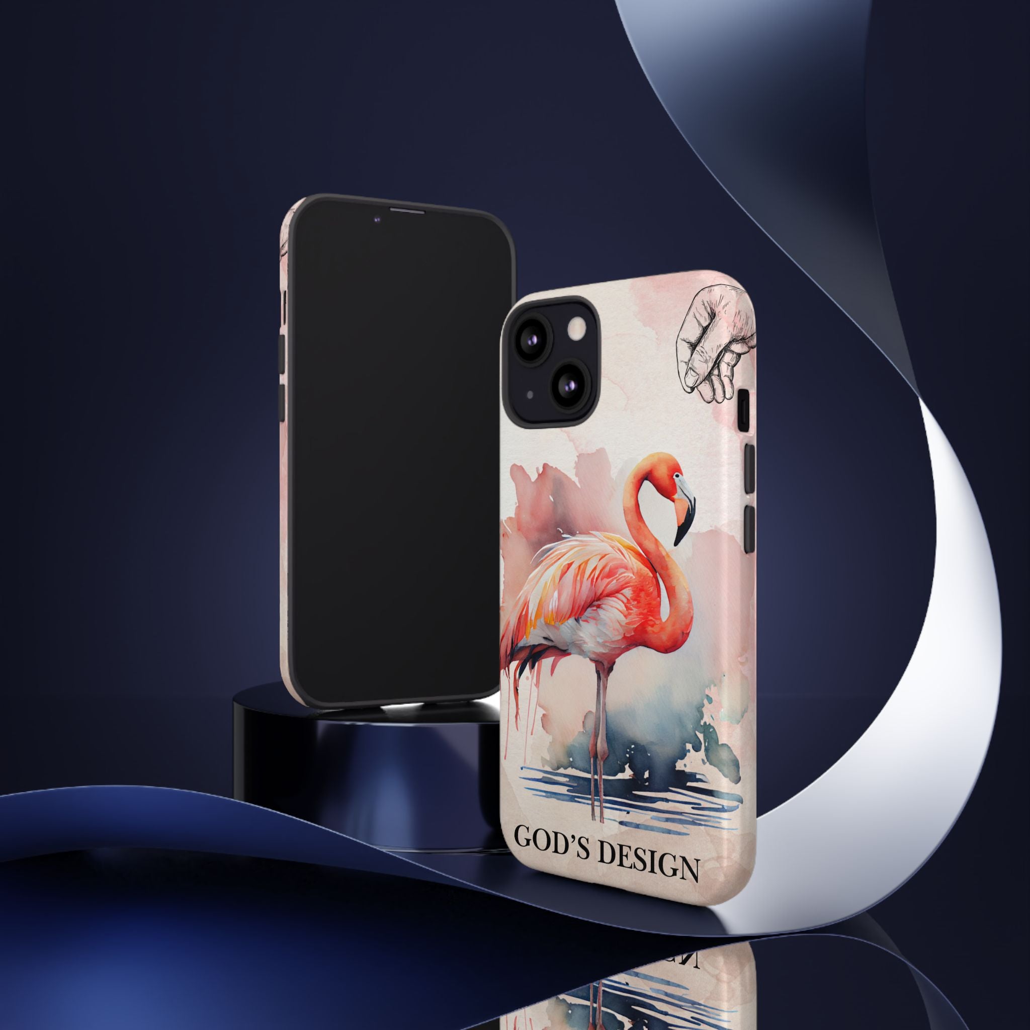 God’s Design Pink Flamingo Case