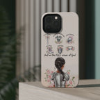 Armor of God (Dark haired woman) phone case