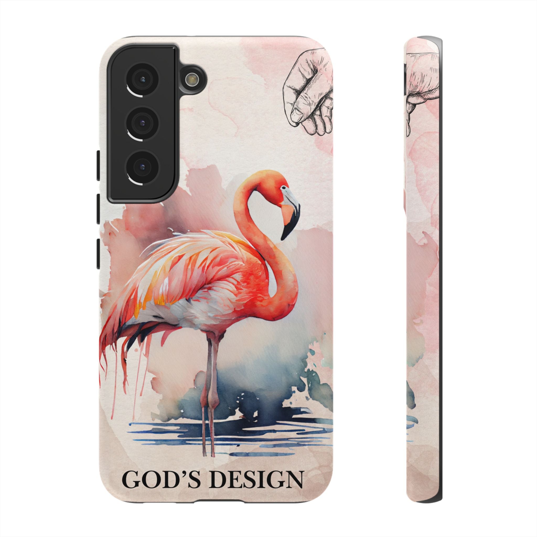 God’s Design Pink Flamingo Case