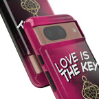 Love is the Key Phone Case