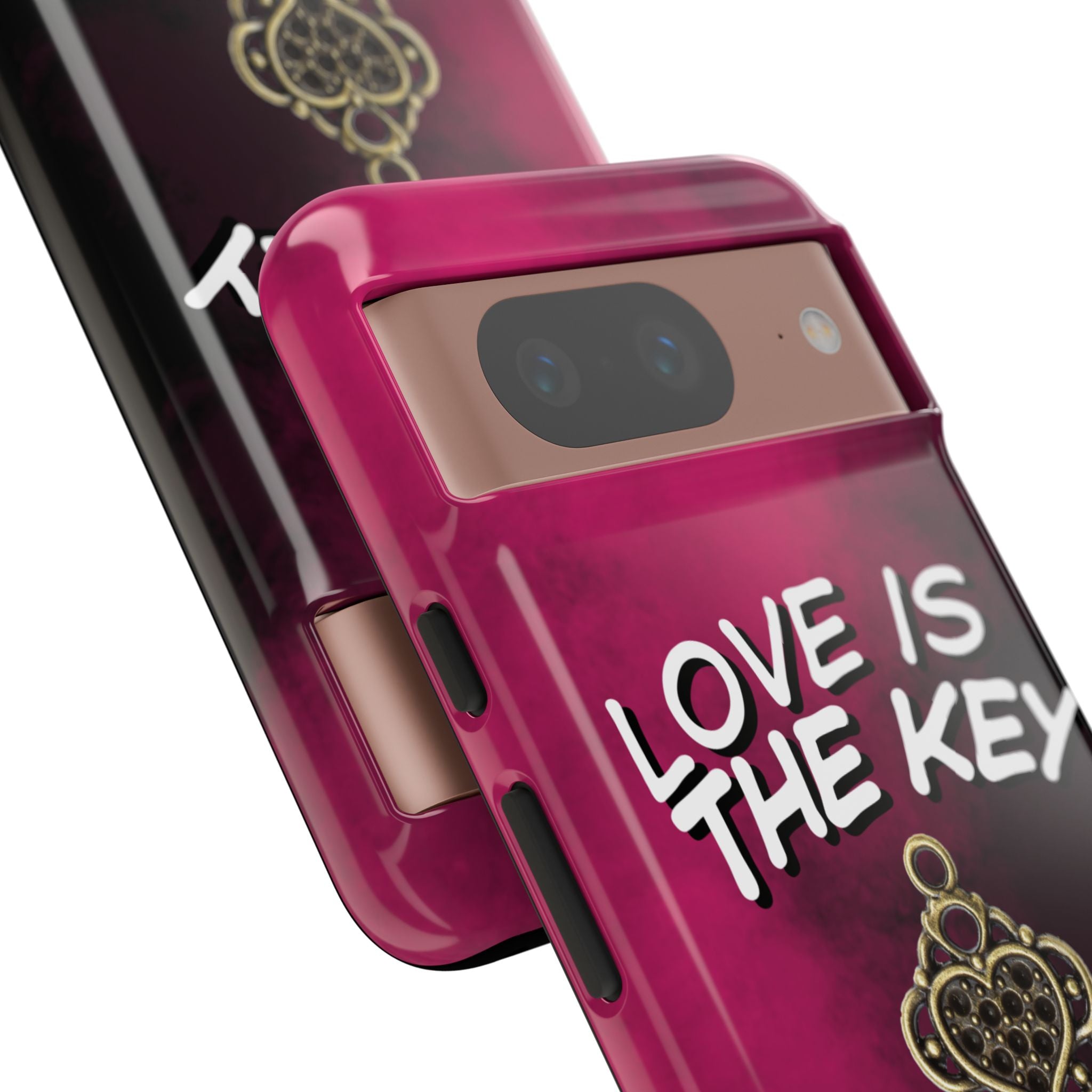 Love is the Key Phone Case