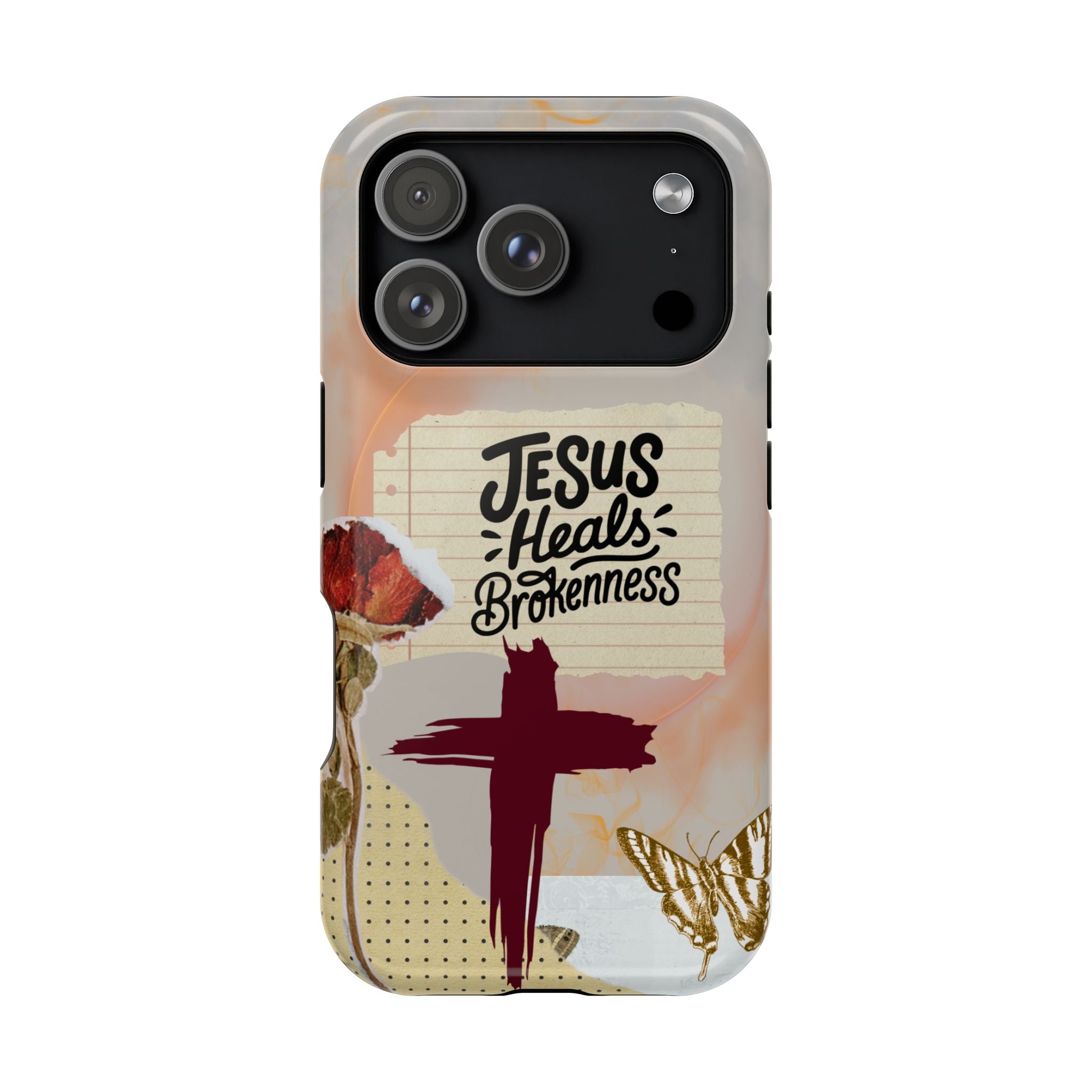 Jesus Heals Brokenness Phone Case
