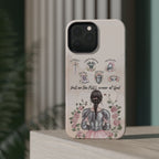 Armor of God Phone Case (dark hair, light skinned woman)