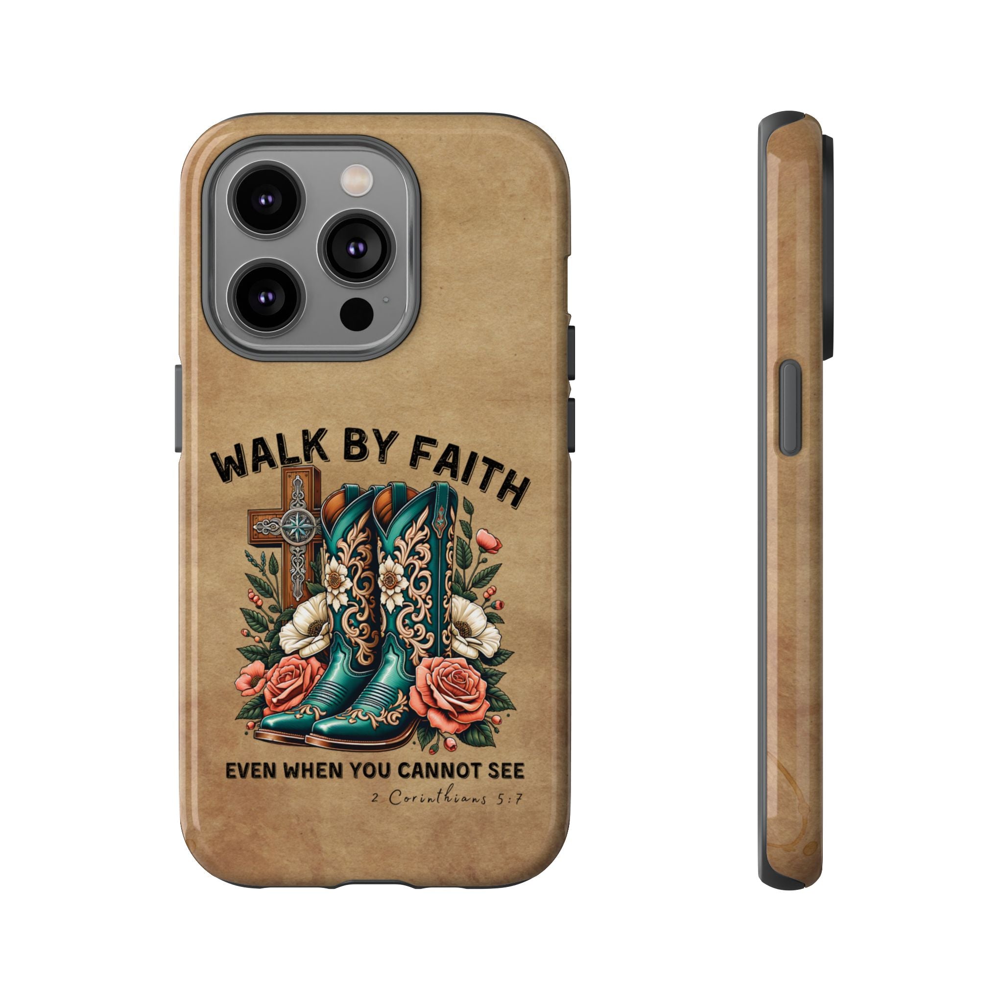 Walk By Faith Rustic Case