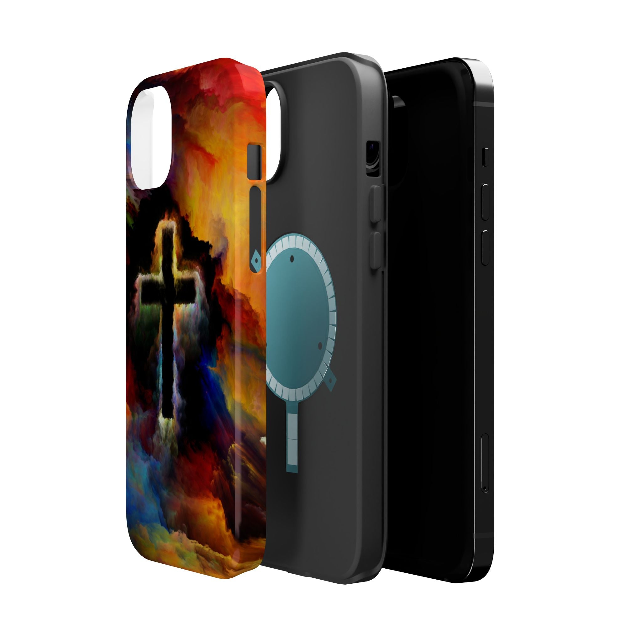 Watercolor Cross Phone Case