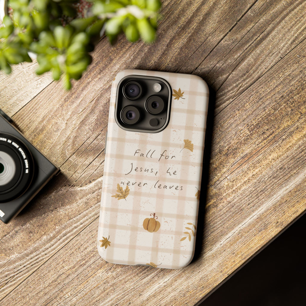 Fall for Jesus Phone Case