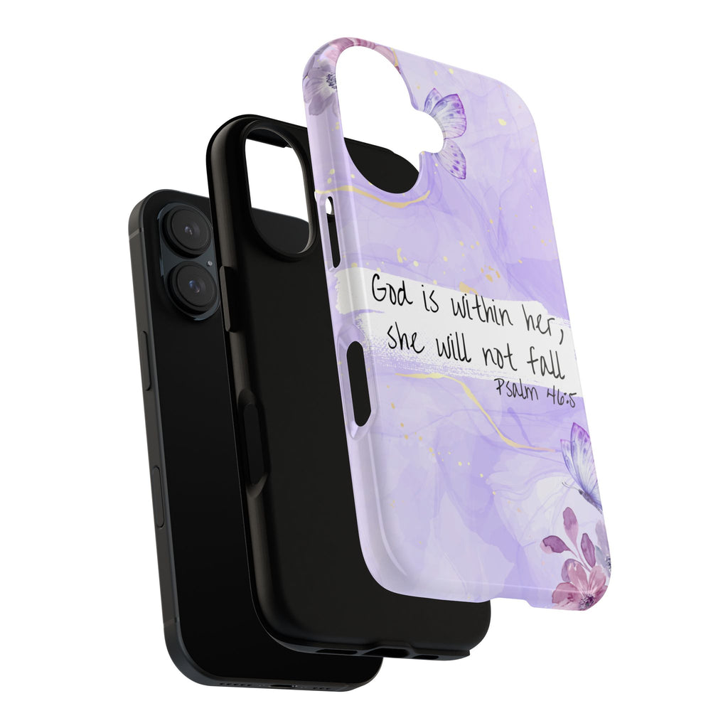 God Is Within Her Non MagSafe phone Case