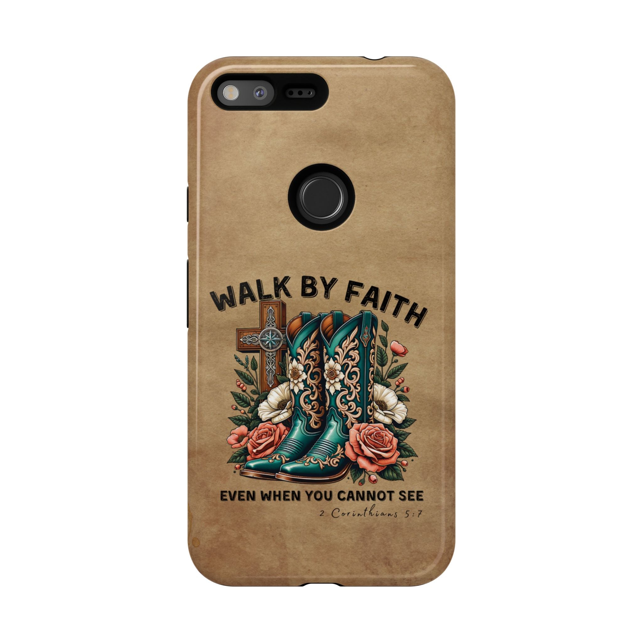 Walk By Faith Rustic Case