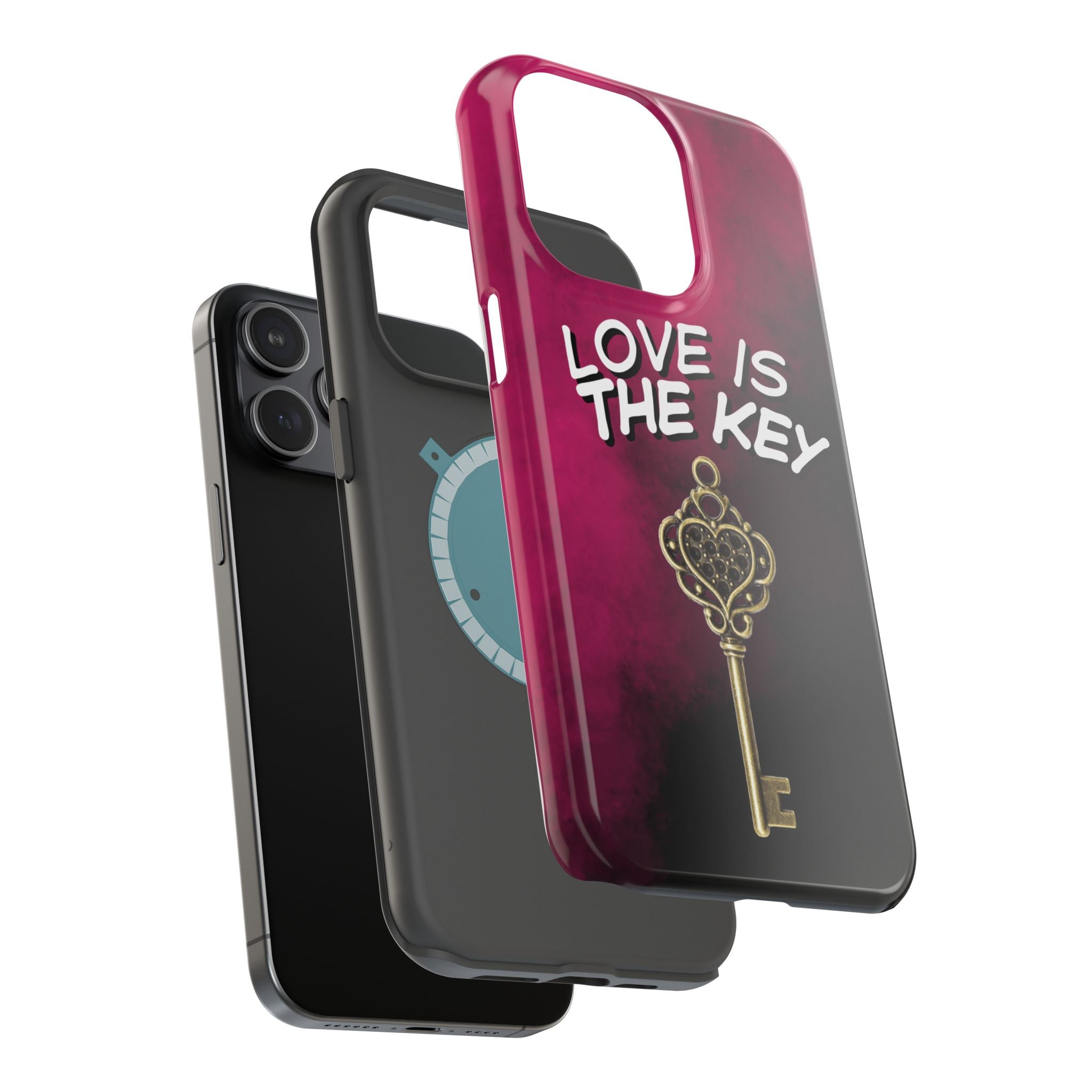 Love is the Key Phone Case