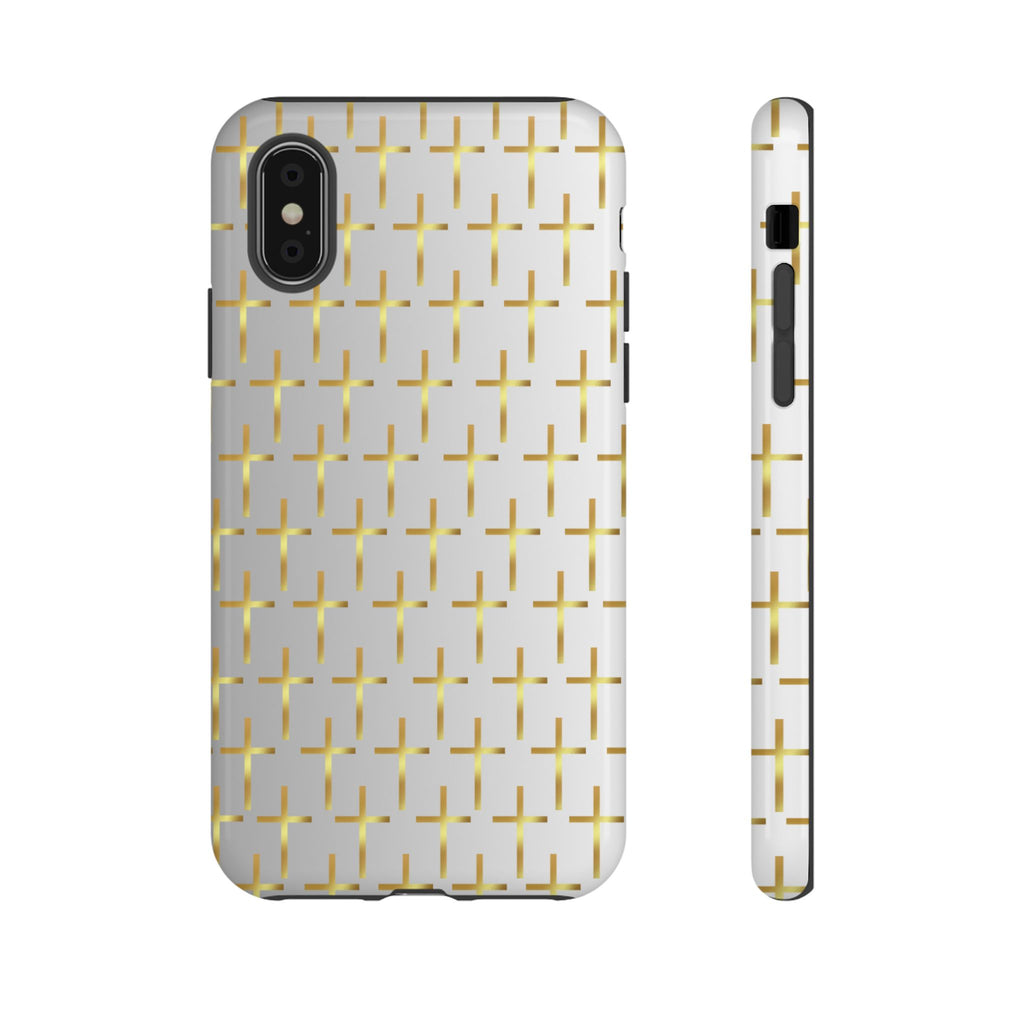 Protected cross phone case