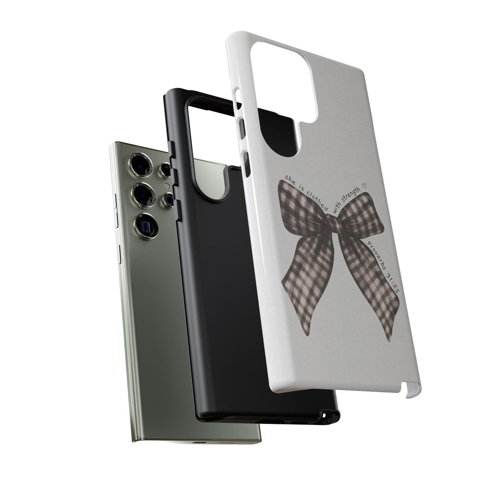 Proverbs 31 Rustic Bow Non MagSafe Phone Case