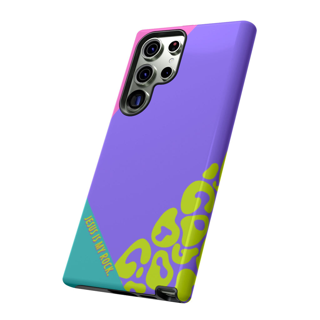 Jesus is My Rock 90's Themed Phone Case