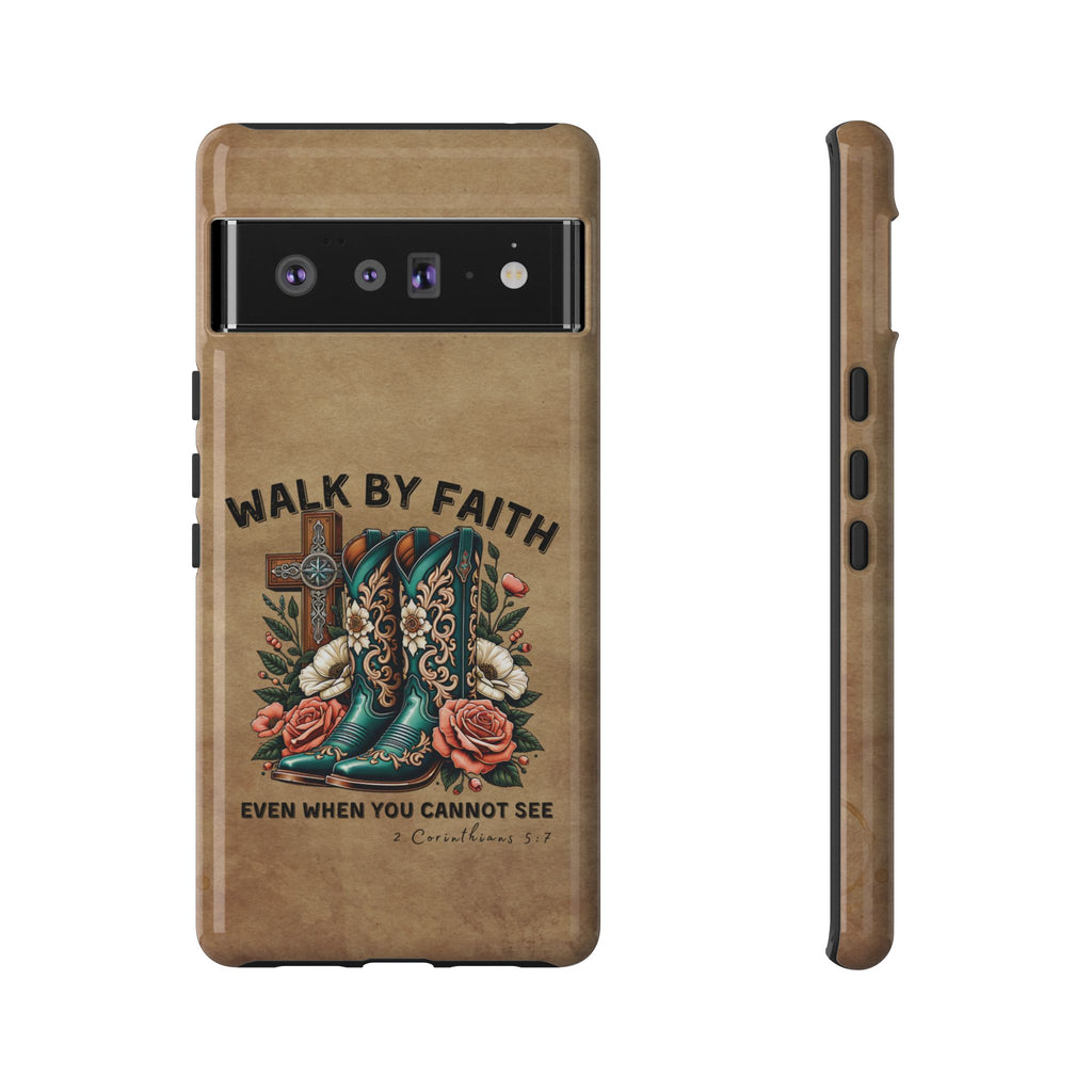 Walk By Faith Rustic Case