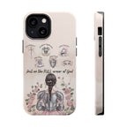 Armor of God Phone Case (dark hair, light skinned woman)
