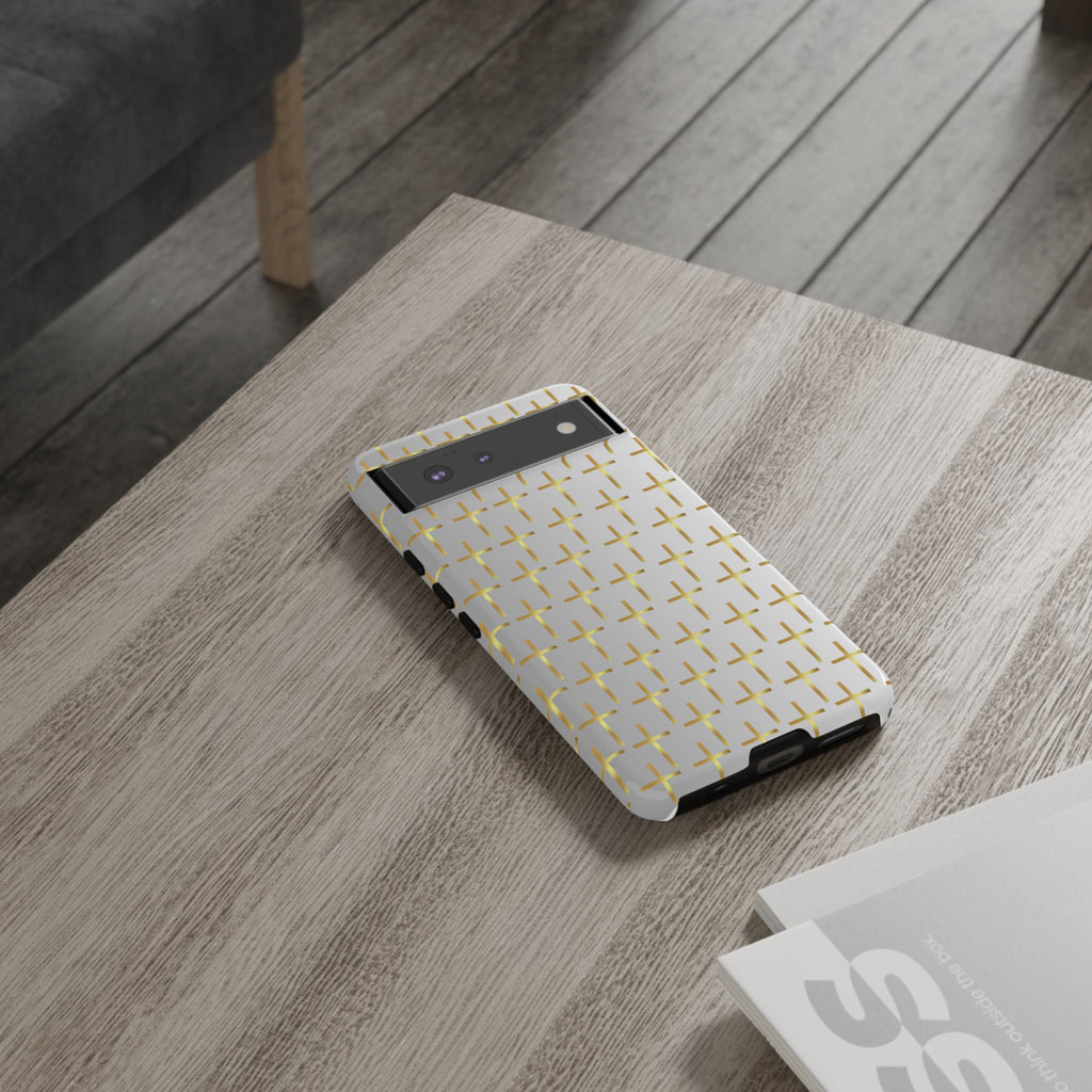 Protected cross phone case