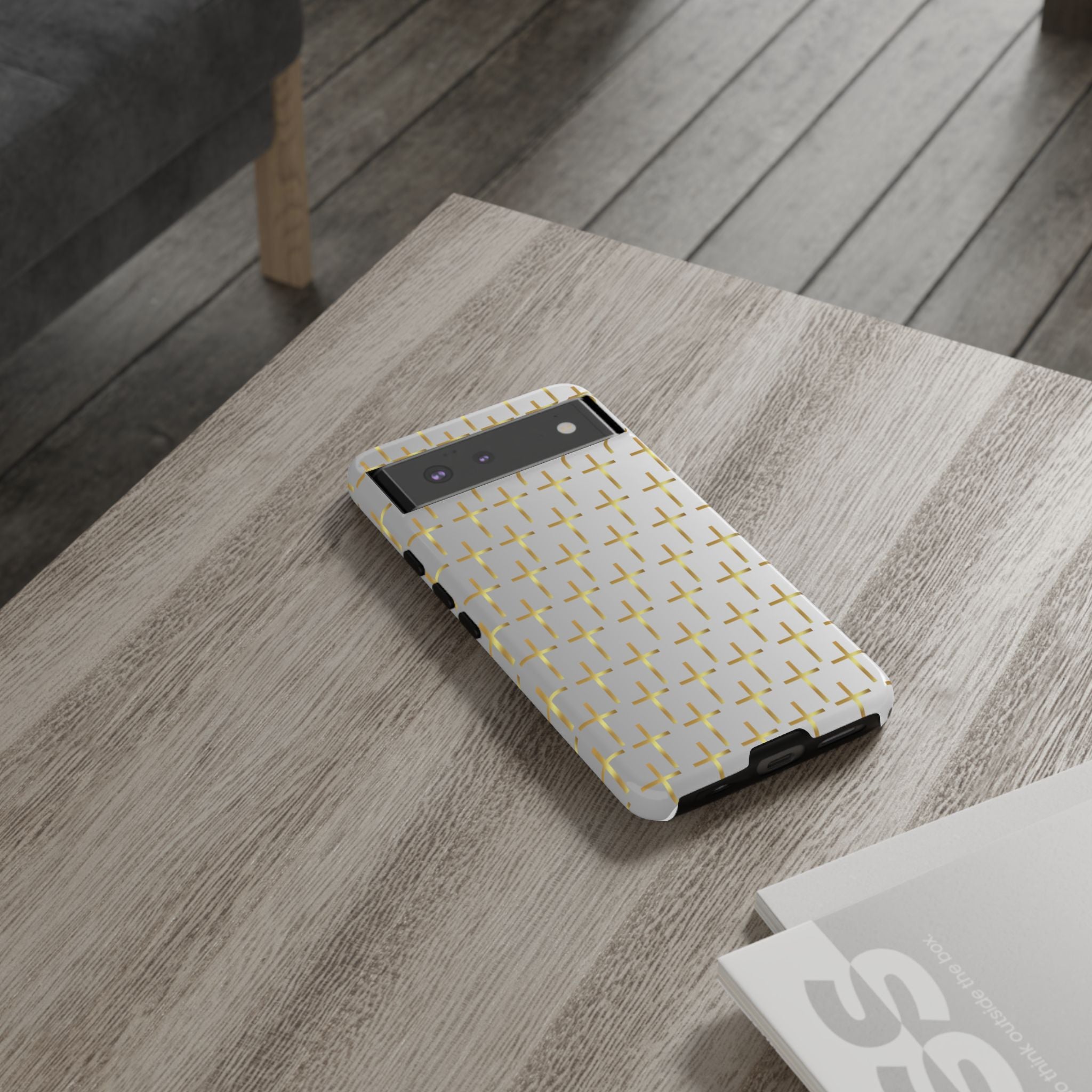 Protected cross phone case