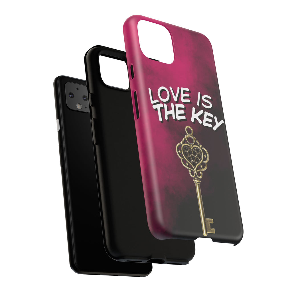 Love is the Key Phone Case