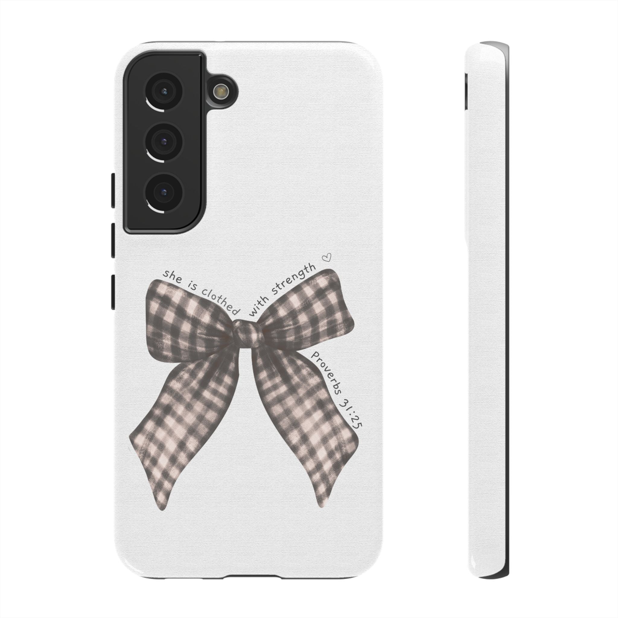 Proverbs 31 Rustic Bow Non MagSafe Phone Case