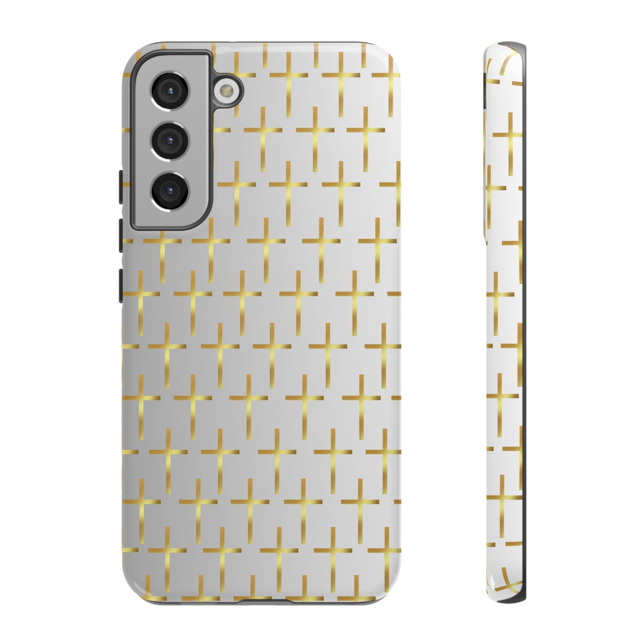 Protected cross phone case