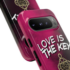 Love is the Key Phone Case