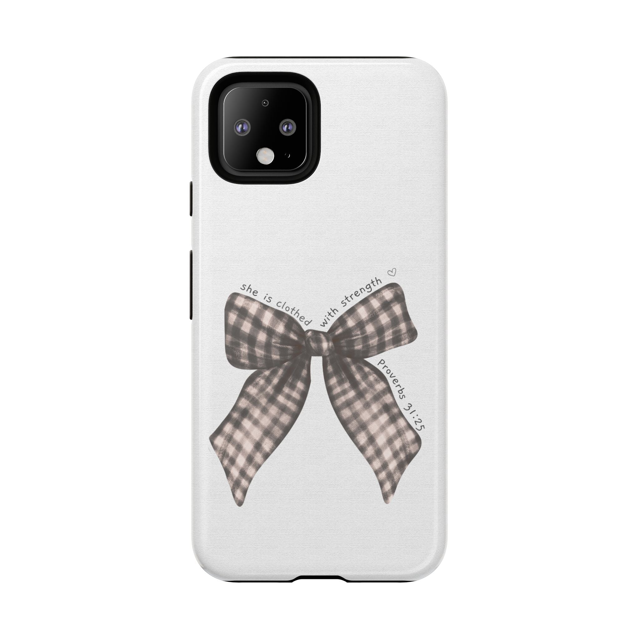 Proverbs 31 Rustic Bow Non MagSafe Phone Case