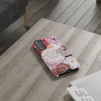 Matthew 6:28 Floral Samsung/Android Phone Case