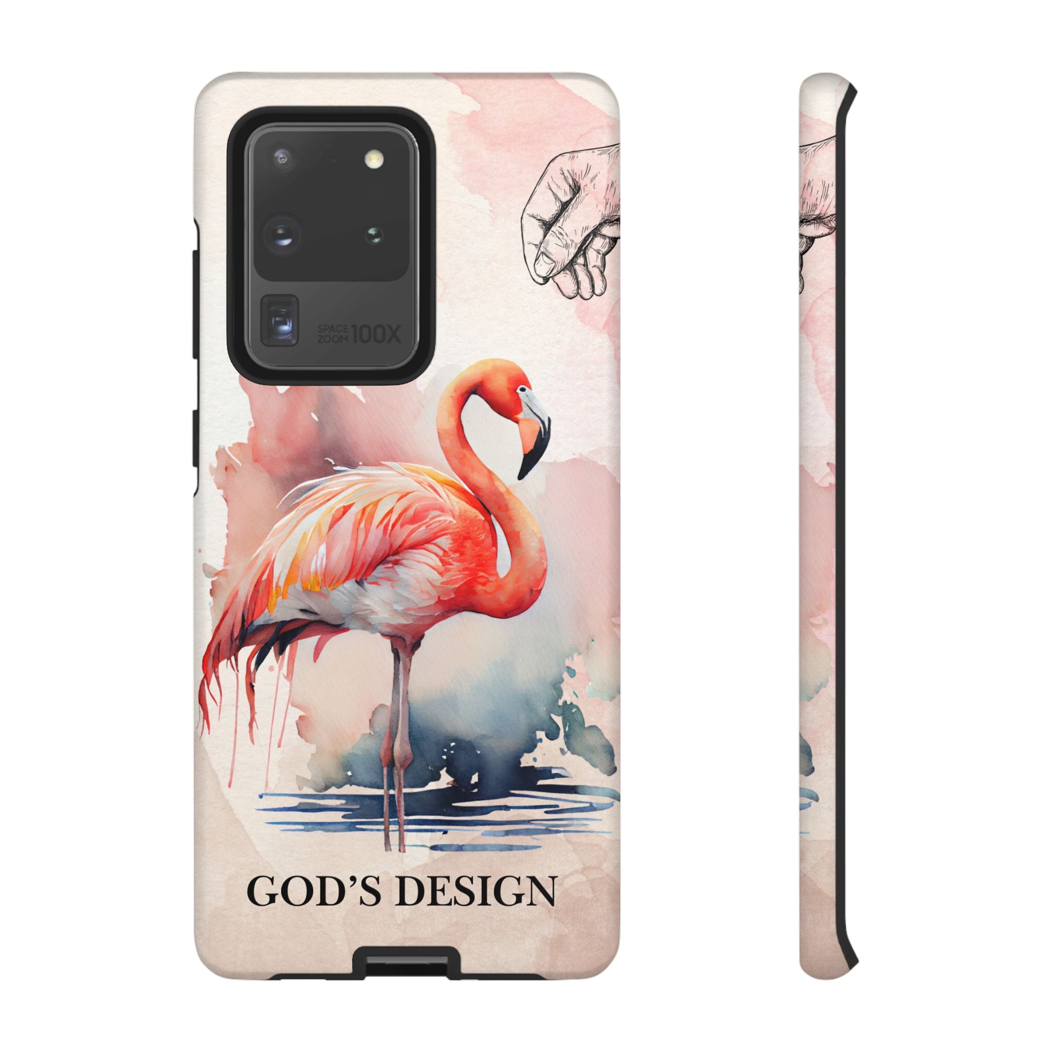 God’s Design Pink Flamingo Case