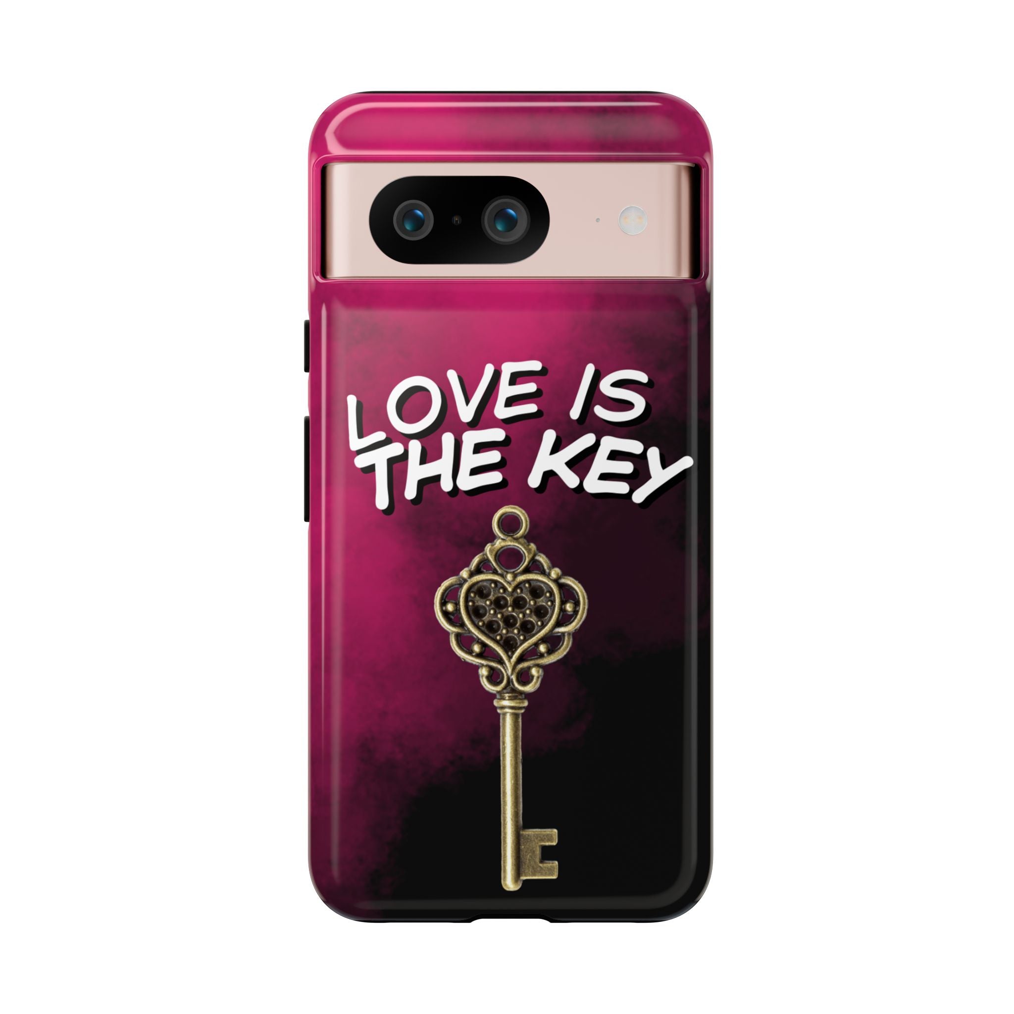 Love is the Key Phone Case