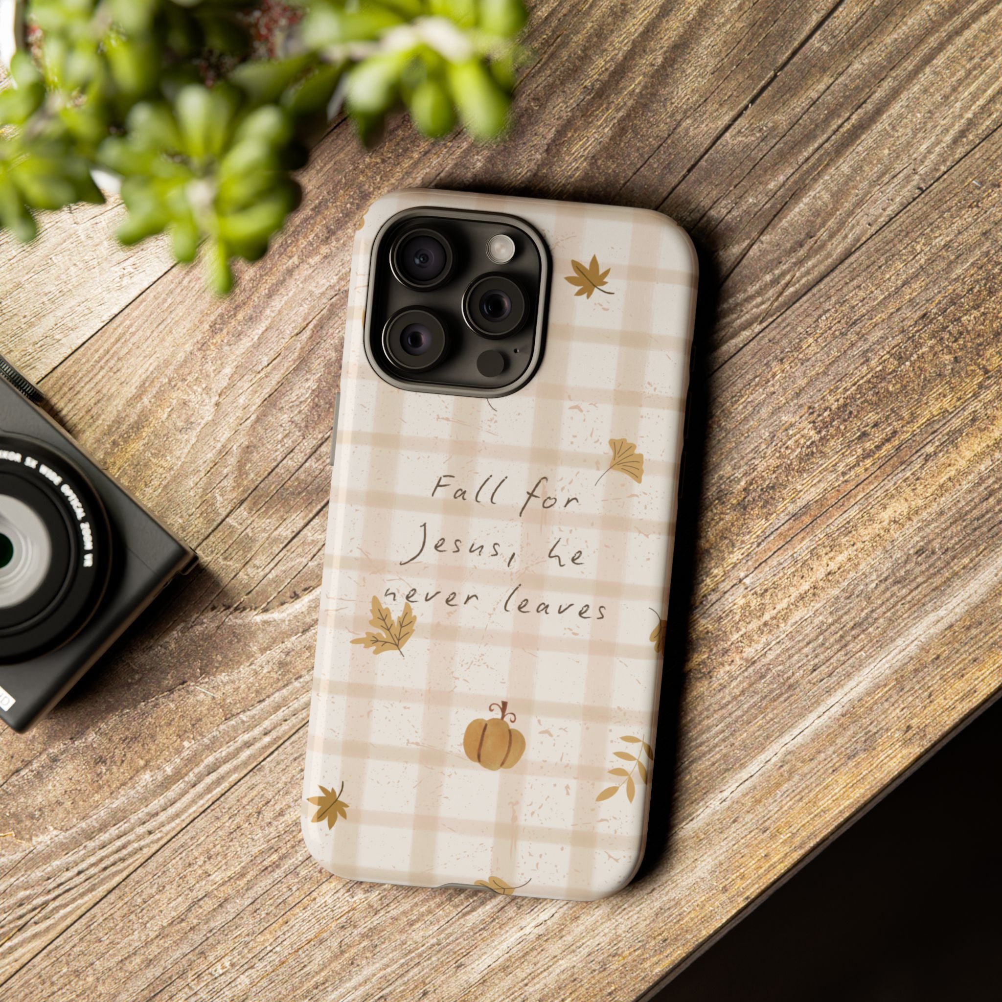 Fall for Jesus Phone Case
