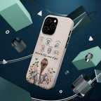 Armor of God (brown hair) phone case