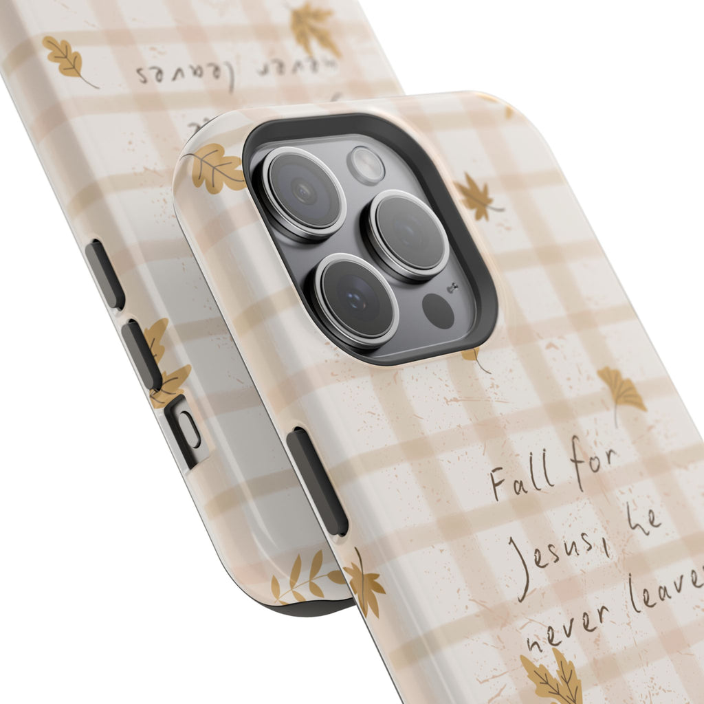 Fall for Jesus Phone Case