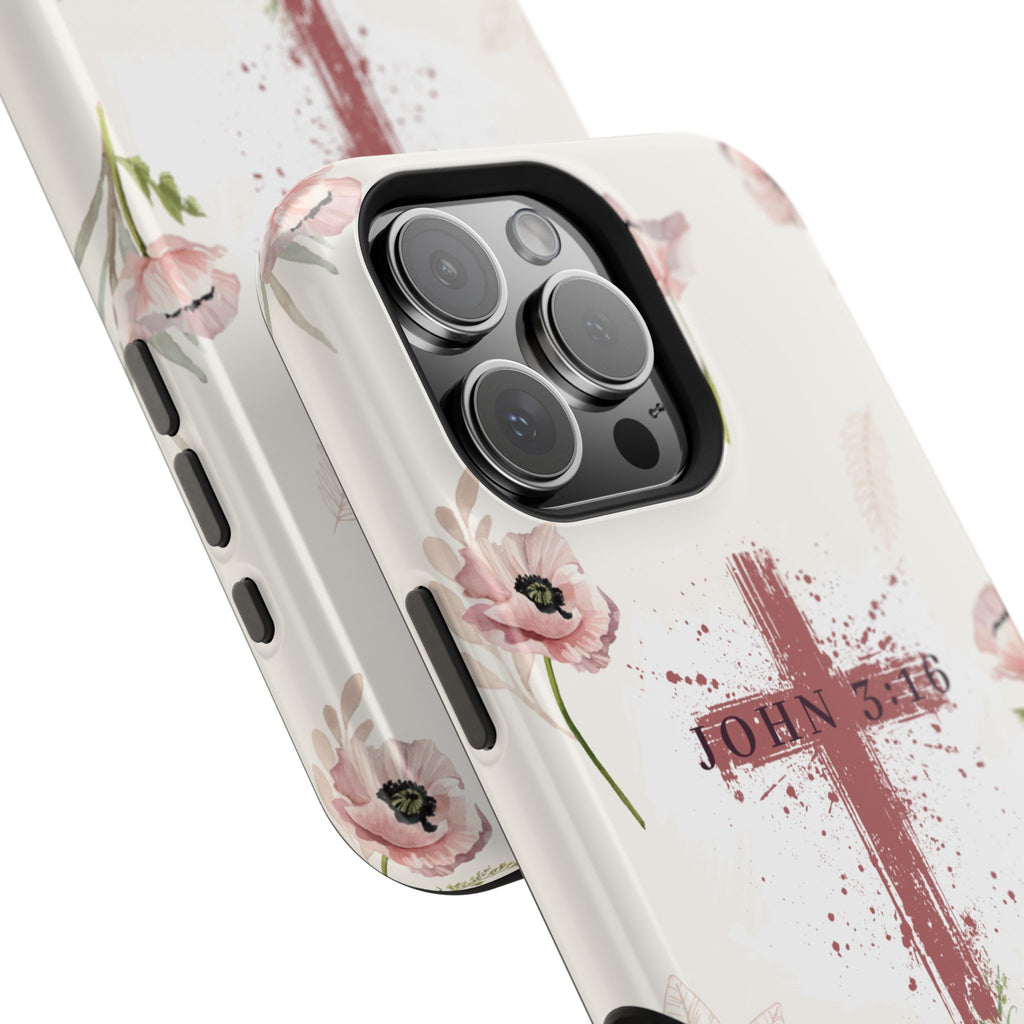 John 3:16 Floral Phone Case