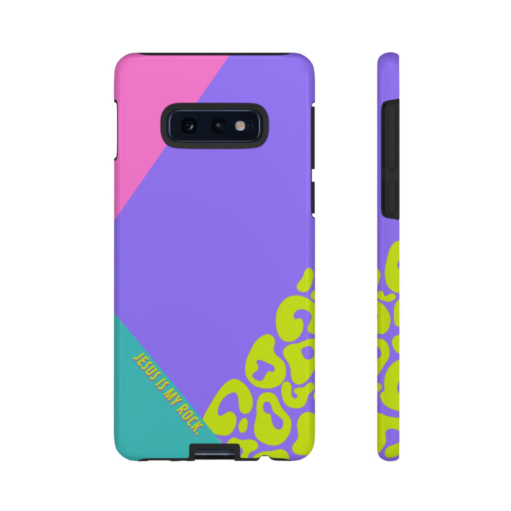 Jesus is My Rock 90's Themed Phone Case