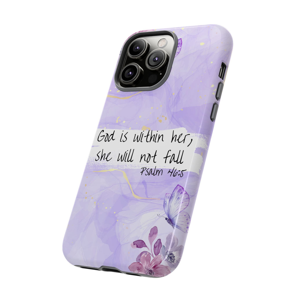 God Is Within Her Non MagSafe phone Case