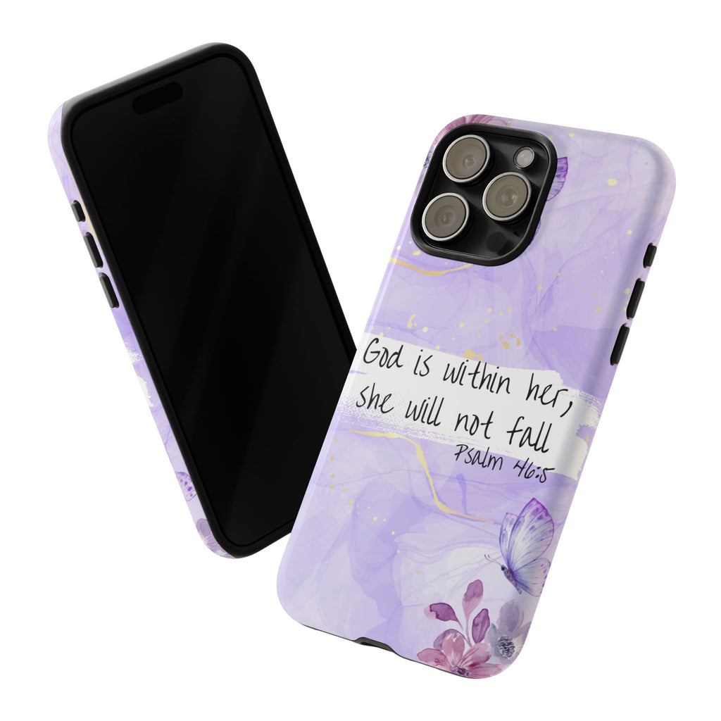God Is Within Her Non MagSafe phone Case