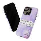 God Is Within Her Non MagSafe phone Case