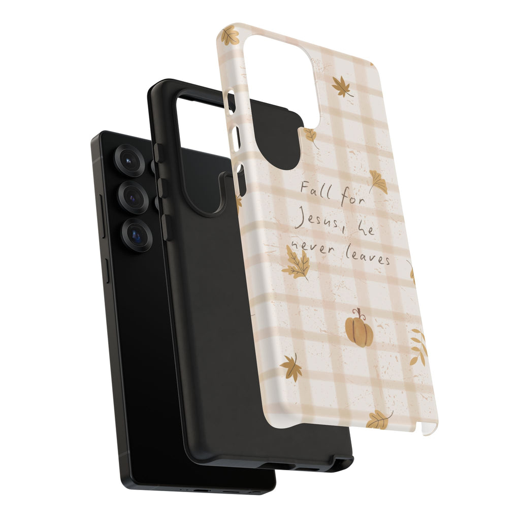 Fall for Jesus Phone Case