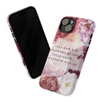 Matthew 6:28 Floral Samsung/Android Phone Case