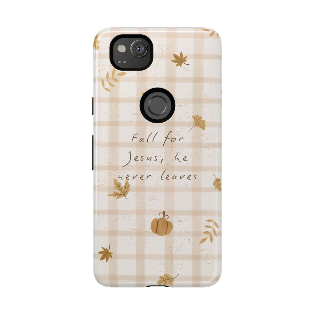 Fall for Jesus Phone Case