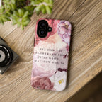 Matthew 6:28 Floral Samsung/Android Phone Case