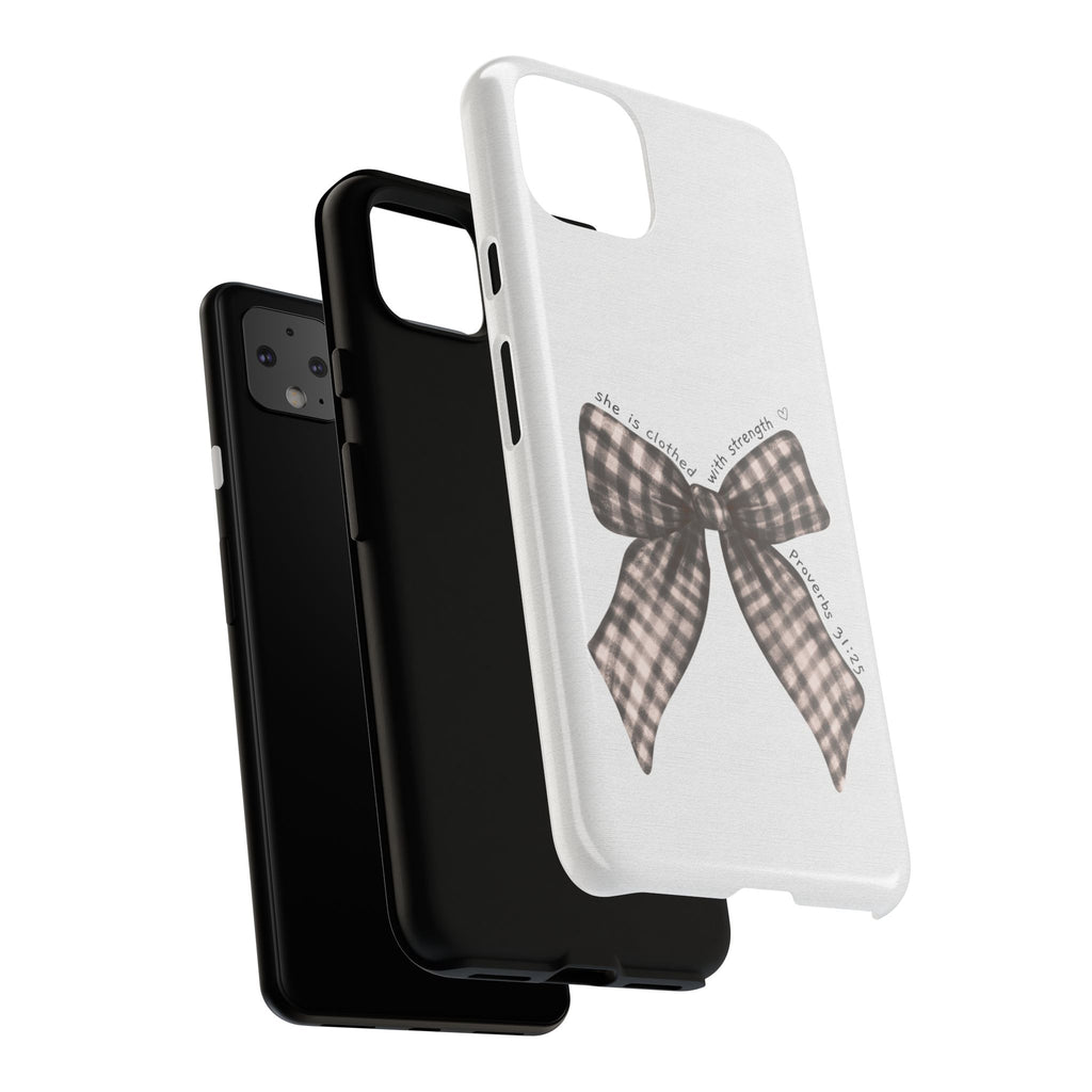 Proverbs 31 Rustic Bow Non MagSafe Phone Case