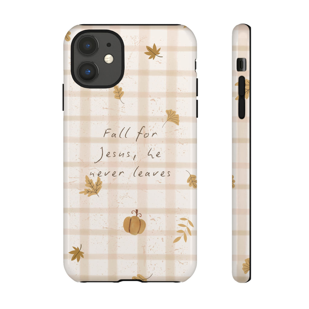 Fall for Jesus Phone Case
