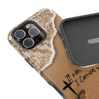 Footprints in the sand MagSafe Phone Case