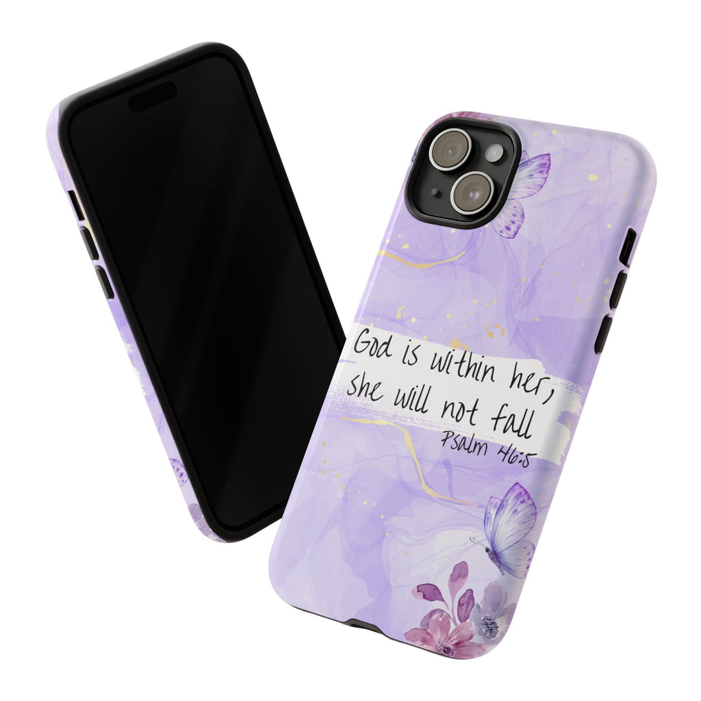 God Is Within Her Non MagSafe phone Case