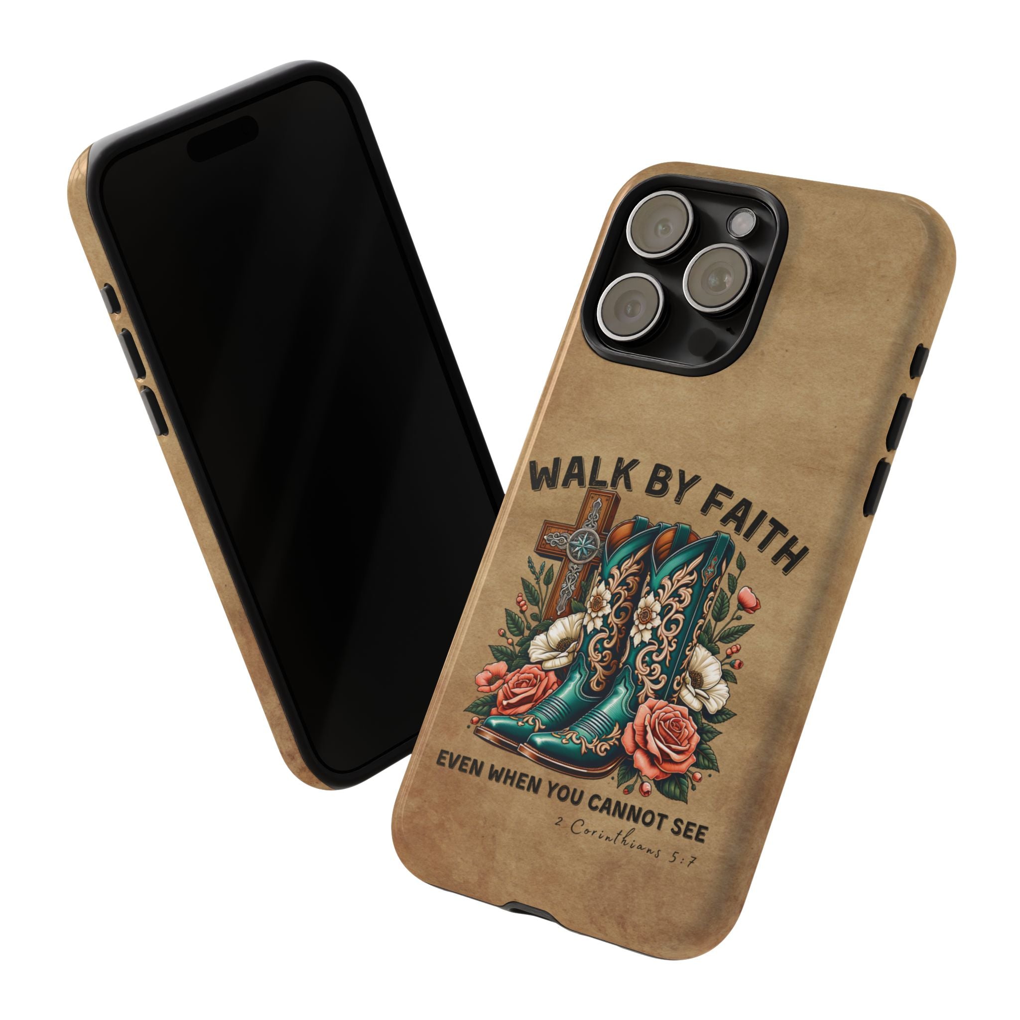 Walk By Faith Rustic Case