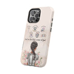 Armor of God (Dark haired woman) phone case