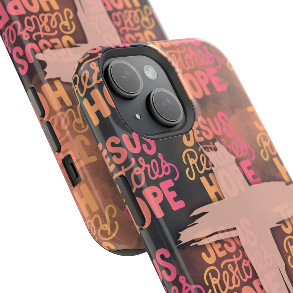 Jesus Restores Hope Phone Case