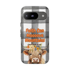 Faith Can Mooooove Mountains Phone Case