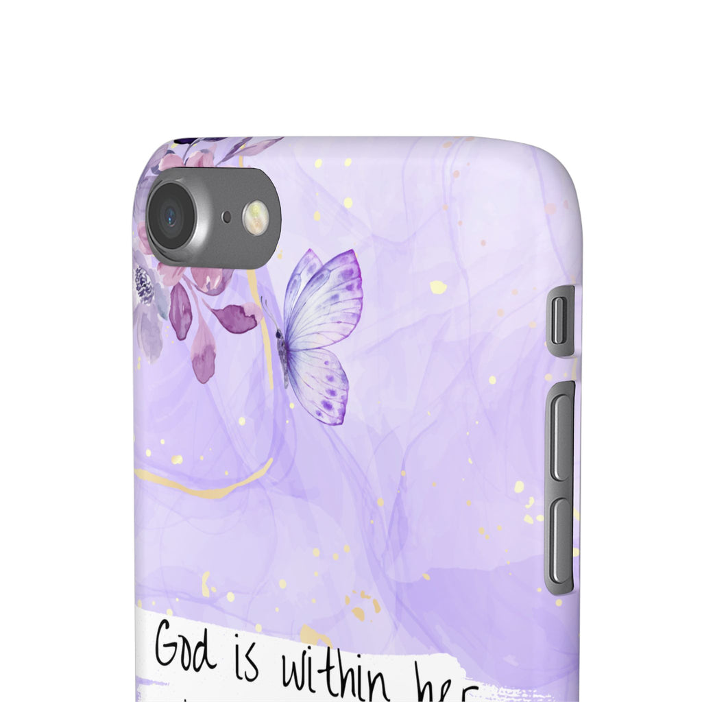 God is Within Her Phone Cover